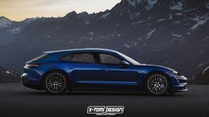 Porsche Taycan Sport Turismo by X-Tomi Design 2019 года